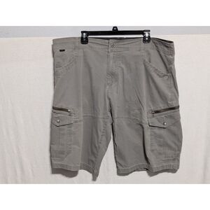 Kuhl Born on the Mountain Cargo Shorts Gray Men's Size 42